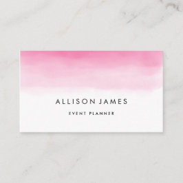 Pink Ombre Visitekaartje