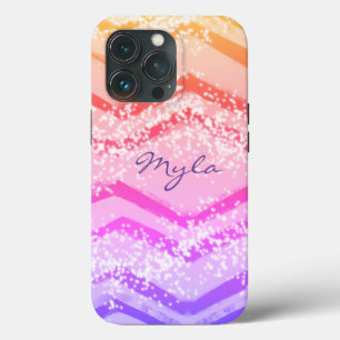 Pink Ombre Zig Zag Case-Mate iPhone Case