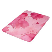 Pink on Pink Abstract Badmat (Gekanteld)