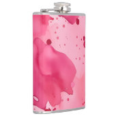 Pink on Pink Abstract Heupfles (Rechts)