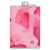 Pink on Pink Abstract Heupfles (Achterkant)