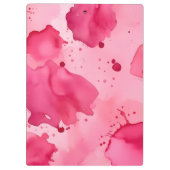 Pink on Pink Abstract  Klembord (Achterkant)