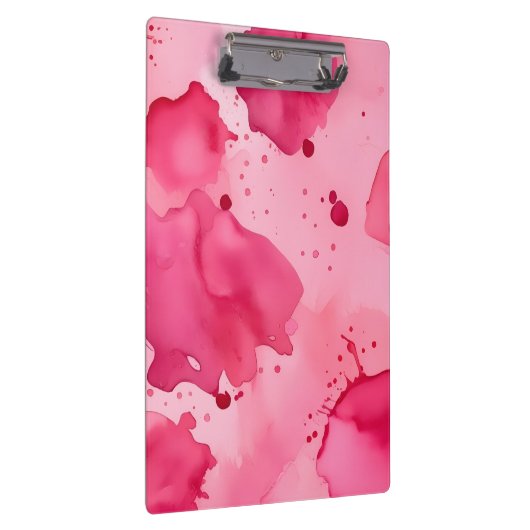Pink on Pink Abstract Klembord (Rechts)