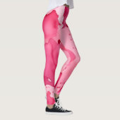 Pink on Pink Abstract Leggings (Rechts)