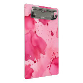 Pink on Pink Abstract Mini Klembord (Schuin)