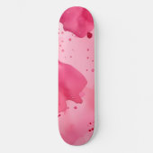 Pink on Pink Abstract Persoonlijk Skateboard (Voorkant)
