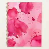 Pink on Pink Abstract Planner (Voorkant)