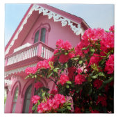 Pink on Pink - Martha's Vineyard Tegeltje (Voorkant)