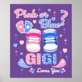 Pink Or Blue Gigi Loves You Poster (Voorkant)