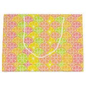 PINK ORANJE GEEL GROENE VRUCHTENSLIKKEN GROOT CADEAUZAKJE (Voorkant)