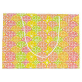 PINK ORANJE GEEL GROENE VRUCHTENSLIKKEN GROOT CADEAUZAKJE (Achterkant)