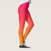PINK ORANJE GRADIENT LEGGINGS (Rechts)