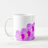 Pink Orchid Bouquet Koffiemok (Links)