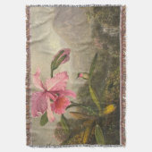 Pink Orchid Deken (Voorkant Verticaal)