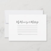 Pink Orchid Flower Deel een Geheugenbegrafenis Notitiekaartje (Achterkant)