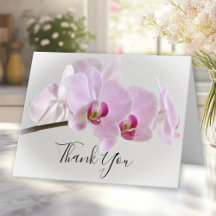 Pink Orchid Flower Funeral Sympathy Dank u