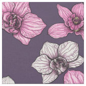Pink orchid flowers stof (Close Up)