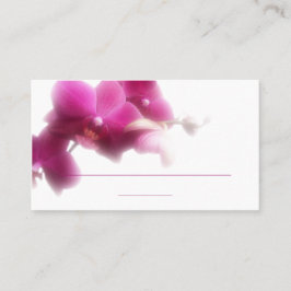 Pink Orchid Place Card (3,5 inch x 2,0 inch, 100-p Plaatskaartje