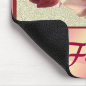 Pink Orchids Mousepad (naam wijzigen) Muismat (Hoek)