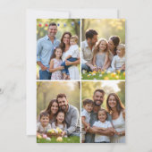 Pink Ornament Christmas Photo Feestdagenkaart (Achterkant)