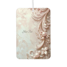 Pink Ornate Pearl and Floral Air Freshener Luchtverfrisser