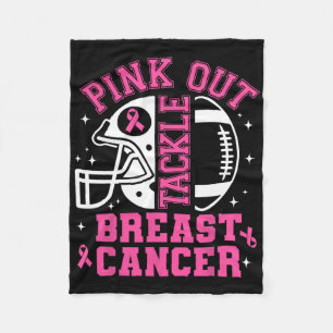 Pink Out Aanpakken Borstkanker Awareness Ribbon Fo Fleece Deken