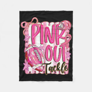 Pink Out Aanpakken Borstkanker Awareness Ribbon Fo Fleece Deken