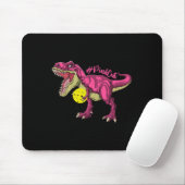Pink Out T Rex en Picklebyll Byll borstkanker A Muismat (Met muis)