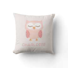 'Pink Owl', schattige & grillige aangepaste meisje