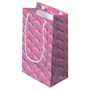 Pink Paars Magical Horse Unicorn Birthday Party Klein Cadeauzakje
