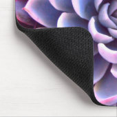 PInk & Paars Succulent Mousepad Muismat (Hoek)