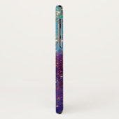 PINK PAARSE BLAUWE BUTTERFLIES IN GOUDEN SPARKLES Case-Mate iPhone CASE (Achterkant/links)