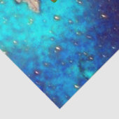 PINK PAARSE BLAUWE BUTTERFLIES IN GOUDEN SPARKLES TISSUEPAPIER (Detail)