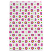 PINK PAARSE GEEL BLAUWE SNELLERS MEDIUM CADEAUZAKJE (Achterkant)