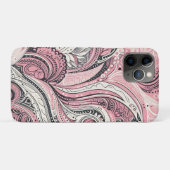 Pink Paisley De thuisstudio Case-Mate iPhone Case (Achterkant (horizontaal))
