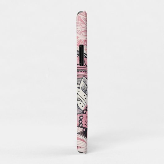 Pink Paisley De thuisstudio Case-Mate iPhone Case (Achterkant/rechts)