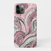 Pink Paisley De thuisstudio Case-Mate iPhone Case (Achterkant)