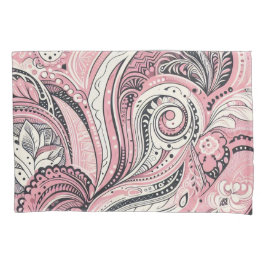 Pink Paisley De thuisstudio Kussensloop