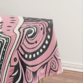 Pink Paisley De thuisstudio Tafelkleed (Voorbeeld)