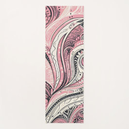Pink Paisley De thuisstudio Yogamat