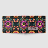 Pink Paisley Floral Gastenboek (Volledig)