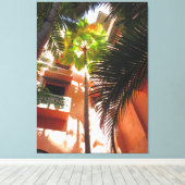 Pink Palace Canvas Afdruk (Insitu (Houten vloer))