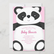 Pink Panda Beer Baby shower