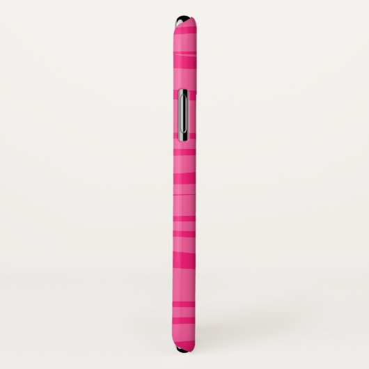 Pink Panda Beer Zebra Print Patroon Case-Mate iPhone Case (Achterkant / rechts)