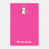  Pink Panda Valentijnsdag Post-it® Notes (Voorkant)