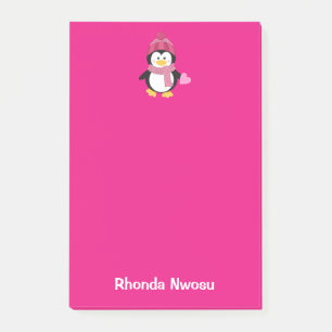  Pink Panda Valentijnsdag Post-it® Notes