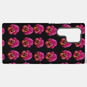 Pink Pansy Passion, Samsung Galaxy Hoesje (Achterkant horizontaal)