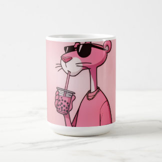 Pink Panther Aesthetic Coffee Mug – Bold & Cute De Koffiemok