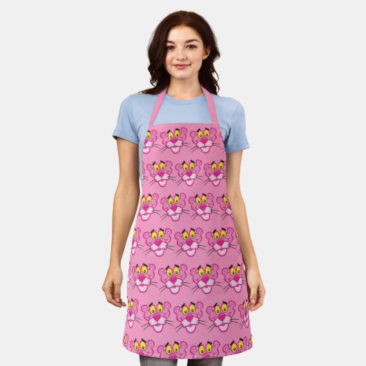Pink Panther Apron Schort (Gedragen)
