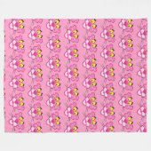 Pink Panther Fleece Blanket (Voorkant (Horizontaal))